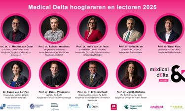 Overzicht Medical Delta Hoogleraren En Lectoren 2025