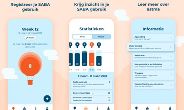 Astma App Screenshots